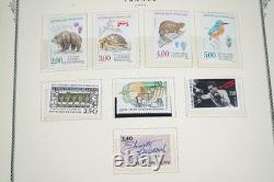 France 1989-2005 Collection Of 1,000+ Stamps Mint & Used Stored In Scott Album