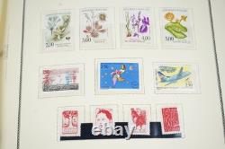 France 1989-2005 Collection Of 1,000+ Stamps Mint & Used Stored In Scott Album