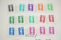 France 1989-2005 Collection Of 1,000+ Stamps Mint & Used Stored In Scott Album
