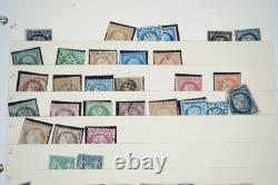 France Collection Of 1,300+ Stamps Mint & Used Stored In Album On Stock Pages