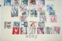 France Collection Of 1,300+ Stamps Mint & Used Stored In Album On Stock Pages