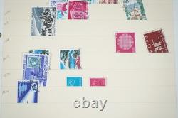 France Collection Of 1,300+ Stamps Mint & Used Stored In Album On Stock Pages