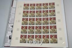 France Collection Of 30 Mint Art Full Sheets Stored In 2 Pioneer Albums