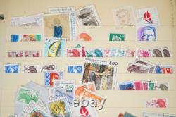 France Collection Of 3100+ Stamps Mint & Used Stored In An Album On Stock Pages