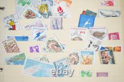 France Collection Of 3100+ Stamps Mint & Used Stored In An Album On Stock Pages