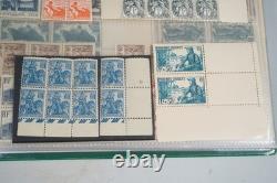 France Collection Of A Few Hundred Mostly Mint Blocks & Multiples In Album
