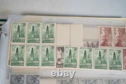France Collection Of A Few Hundred Mostly Mint Blocks & Multiples In Album