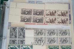 France Collection Of A Few Hundred Mostly Mint Blocks & Multiples In Album