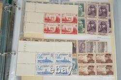 France Collection Of A Few Hundred Mostly Mint Blocks & Multiples In Album