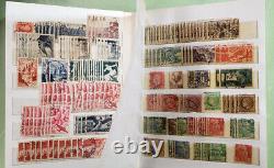 France Empire through 1980s Stamp Collection in Stockbook 16 pages 32 faces