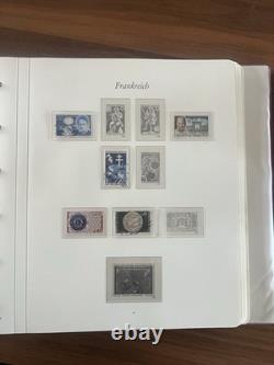 France Stamp Collection 1950-1970s 50ish Page Borek Album Used France Stamp Collection 1950-1970s 50ish Page Borek Album Used