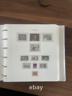 France Stamp Collection 1950-1970s 50ish Page Borek Album Used