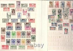France Stamps stock book occupation with appx 884 stamps cv $574.81 bb1