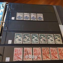 France stamp collection 1900s forward with lots of vintage air mails. Super find