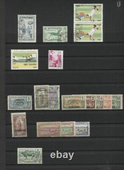 French Colonies Accumulation Used CV$1005.00 1890-1980 in Stock Album