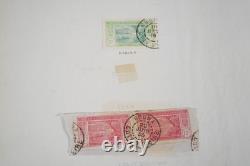 French Colonies Collection Of 325+ Town Cancels In Homemade Album