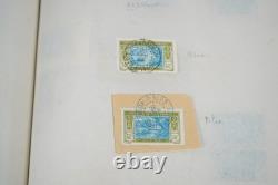 French Colonies Collection Of 325+ Town Cancels In Homemade Album