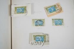 French Colonies Collection Of 325+ Town Cancels In Homemade Album