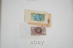 French Colonies Collection Of 325+ Town Cancels In Homemade Album