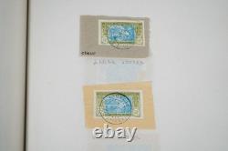 French Colonies Collection Of 325+ Town Cancels In Homemade Album