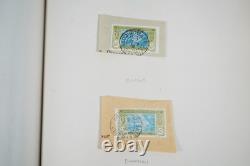 French Colonies Collection Of 325+ Town Cancels In Homemade Album
