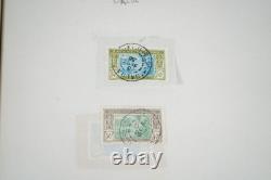 French Colonies Collection Of 325+ Town Cancels In Homemade Album