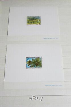 French Colonies Collection of Imperforates in Album