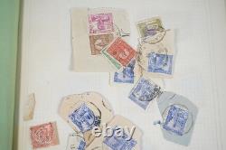 French Colonies Postmarks Collection Of 347 Stamps In Album