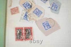 French Colonies Postmarks Collection Of 347 Stamps In Album