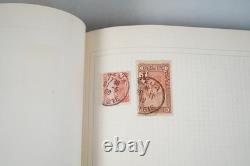 French Colonies Postmarks Collection Of 347 Stamps In Album