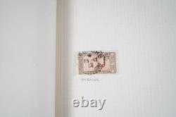 French Colonies Postmarks Collection Of 347 Stamps In Album