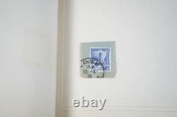 French Colonies Postmarks Collection Of 347 Stamps In Album