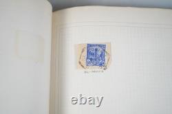 French Colonies Postmarks Collection Of 347 Stamps In Album