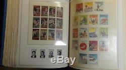 French Colonies stamp collection in 2 Vol. Minkus albums with 4,650 or so to'97