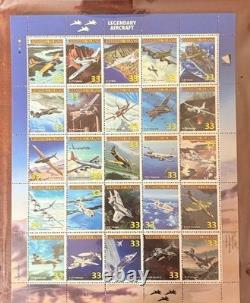Full Stamps collection 500+ plate blocks, sheets, first day issues +