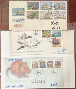 Full Stamps collection 500+ plate blocks, sheets, first day issues +