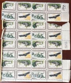 Full Stamps collection 500+ plate blocks, sheets, first day issues +