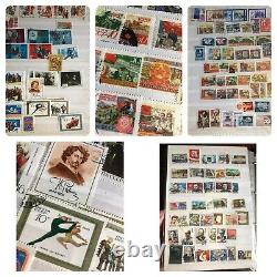 Full book of Russian stamp collection // 1990's