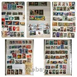 Full book of Russian stamp collection // 1990's