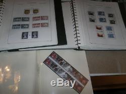 G. B. 1972-99 Complete MNH Gutter Pair 3 Album Collection CV$$$$++