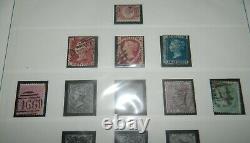 GB 1840 1951 Stamps Collection In Lindner Album