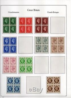 GB COLLECTION INC GVI 1937 1951 COMPLETE UNMOUNTED MINT SEE SCANS KA-BE Album