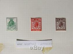 GB Commem Collection 1924-1965 inc PUC SW & Ivtd, SW £1, All phos + fab album