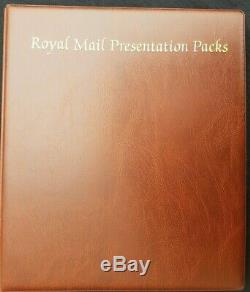 GB Definitive Presentation Pack Collection 1967-1977 in Quality Royal Mail Album