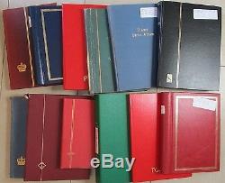 GB Large Collection/Accumulation in 12 Stock Books/Albums. See Details
