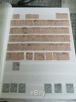 GB Large Stamp Album Collection Huge CV Perfins Inverted Etc Etc