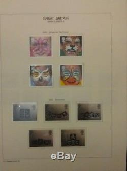 GB MNH Commemorative collection 1971-2016 in 3 davo albums FACE VALUE £1340+