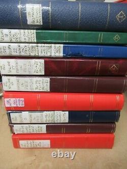 GB Machin Definitives Huge Collection In 8 Stockbooks + Album C. 1970-2015 1000s