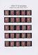 Gb Qv 1858 1d Red Plate Collection About 139 Different Plates On 6 Album Pages