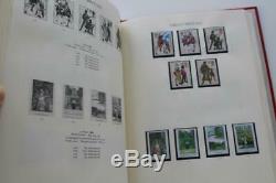 GB WIndsor Album with Hingeless Mounts and MNH Stamp Collection Face Val £160